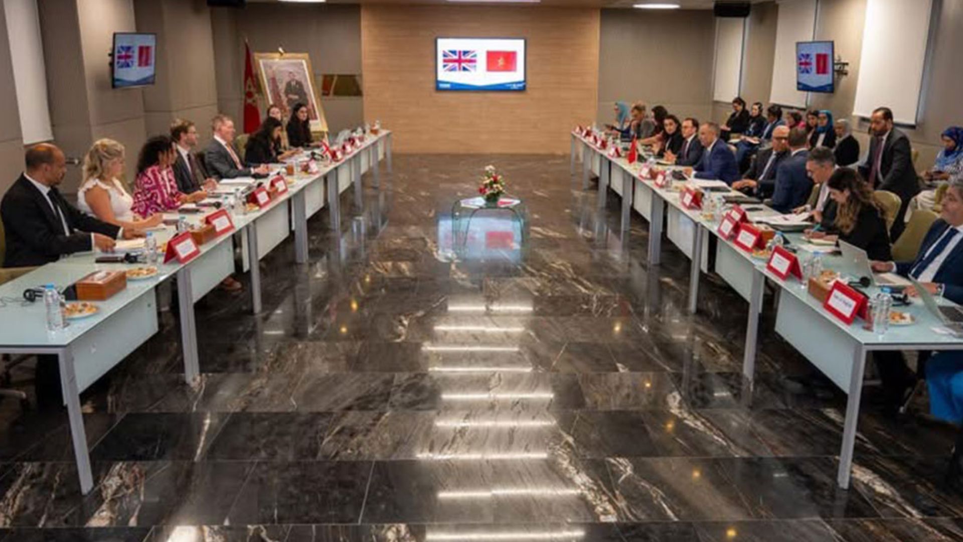 انطلاق أعمال الدورة الرابعة لمجلس الشراكة بين المغرب والمملكة المتحدة