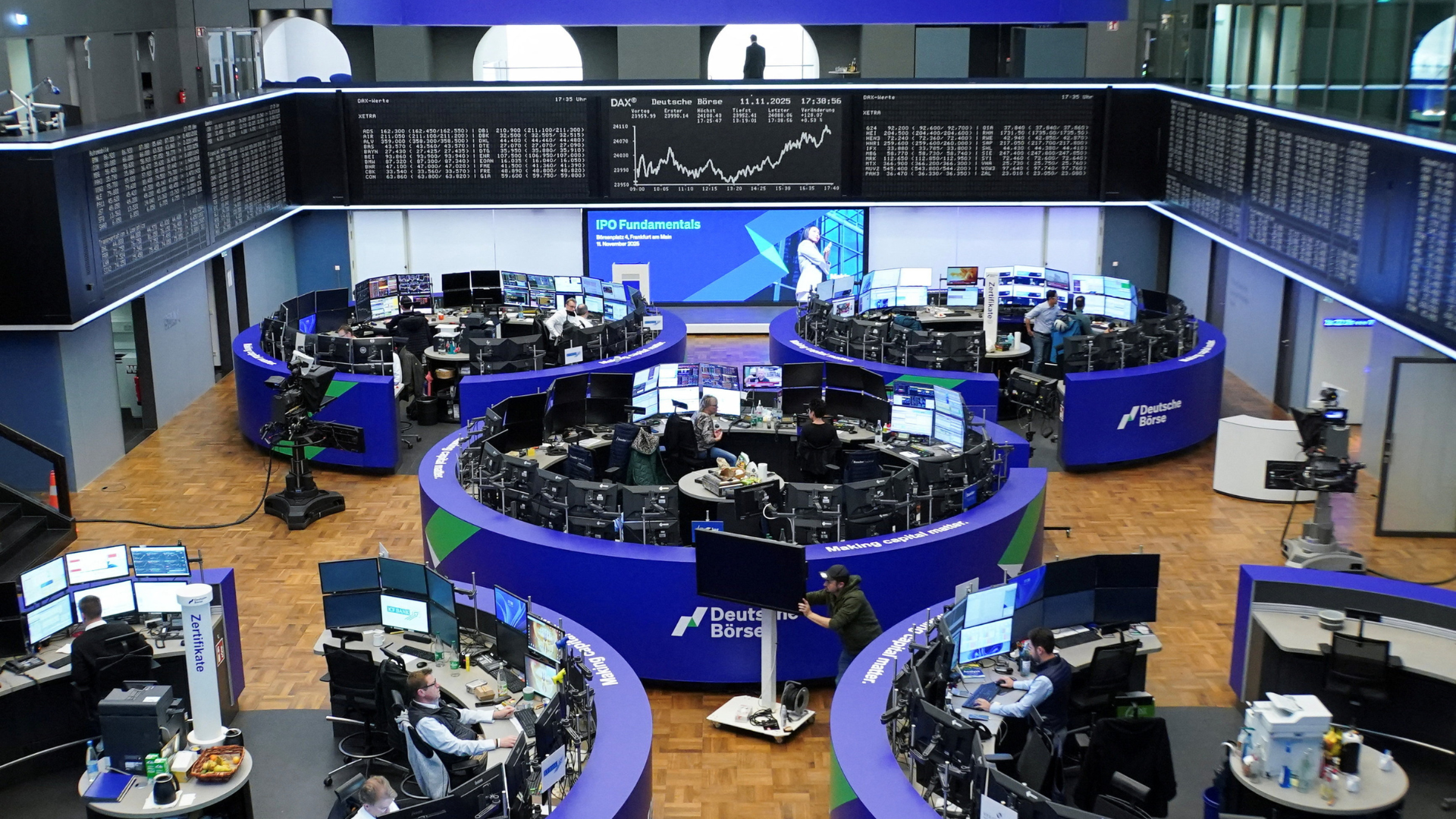 الأسهم الأوروبية تغلق عند مستوى قياسي مدفوعة بقطاع الرعاية الصحية