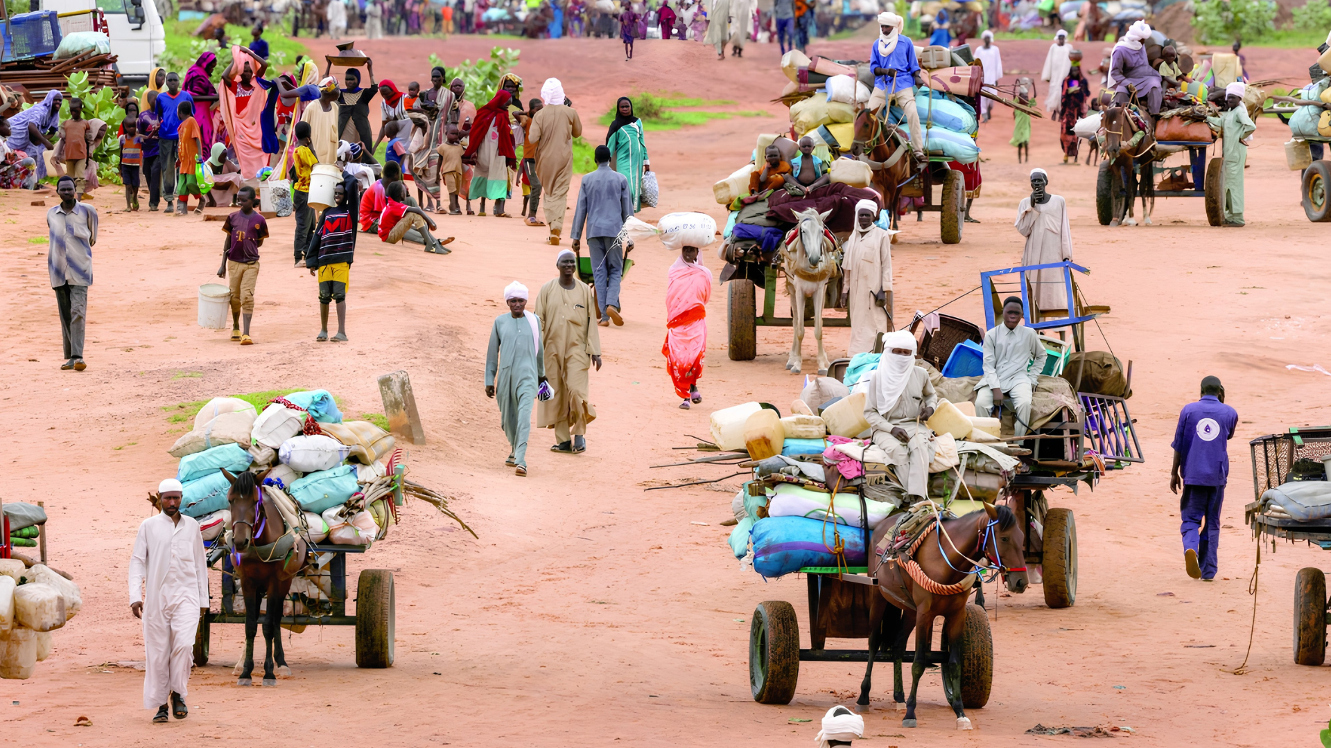 ملايين النازحين في السودان يواجهون خطر توقف المساعدات الإنسانية