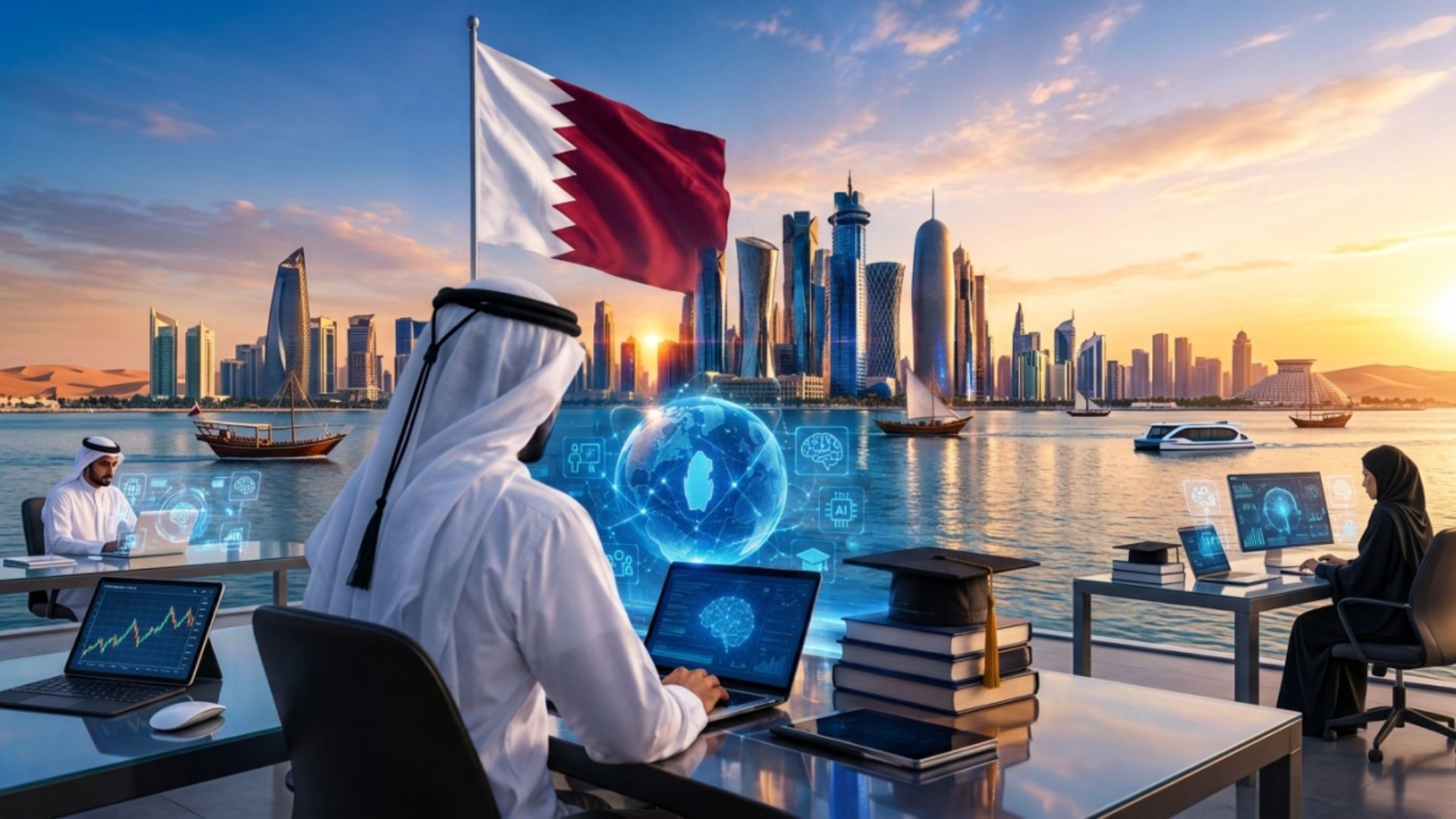 قطر الخامسة إقليمياً والـ 46 عالمياً في الجاهزية للذكاء الاصطناعي 