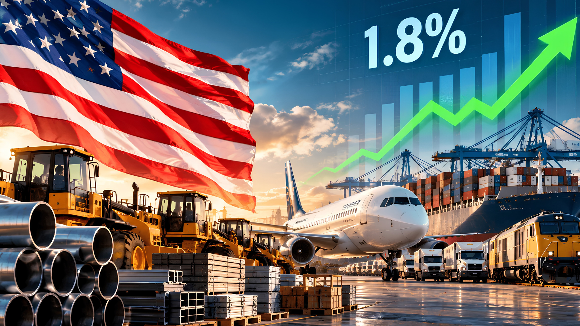 طلبات السلع المعمرة الأميركية ترتفع 1.8%