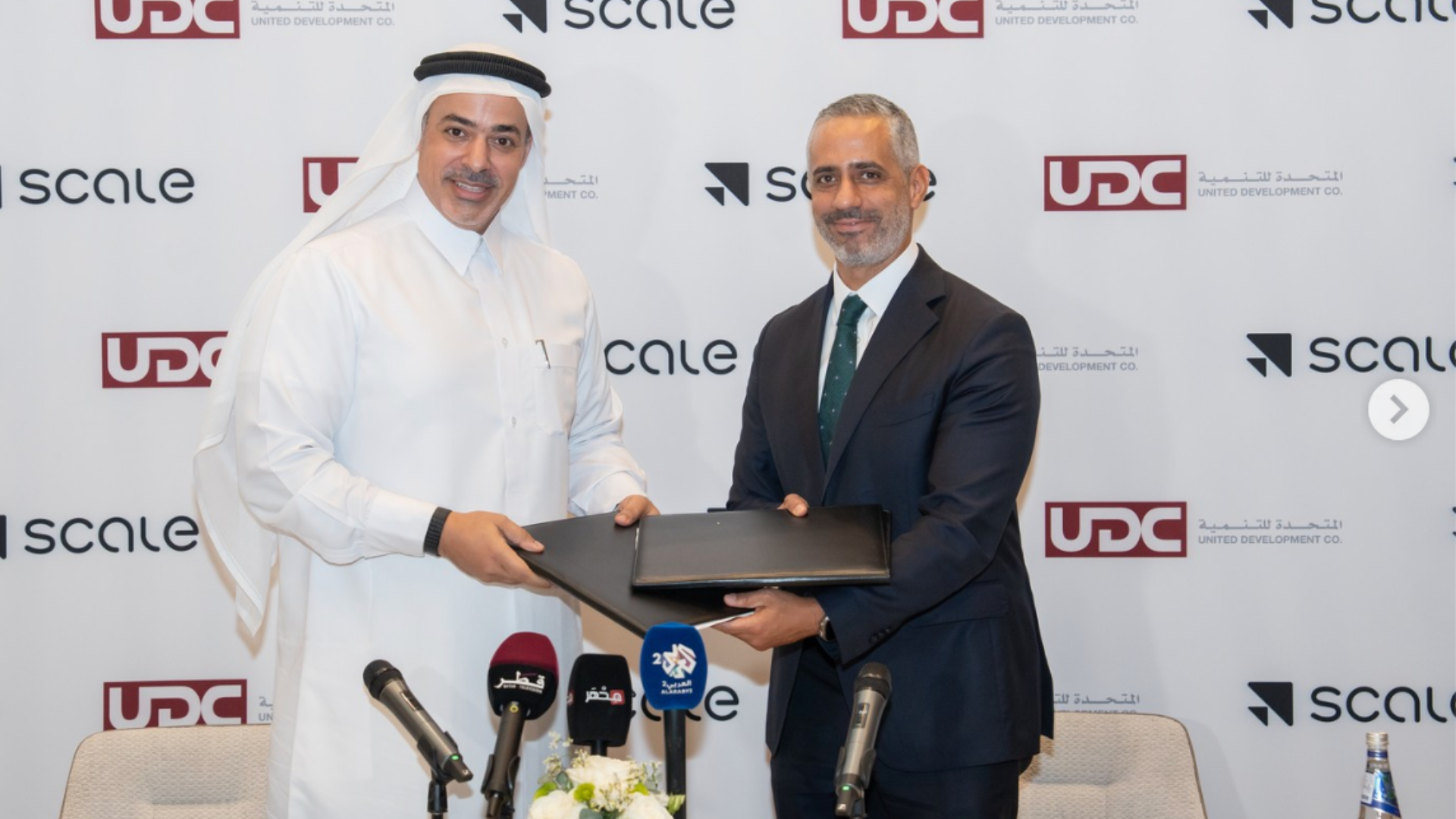 «سكيل إيه آي» توقع اتفاقية مع المتحدة للتنمية لإنشاء مقر طويل الأمد في قطر